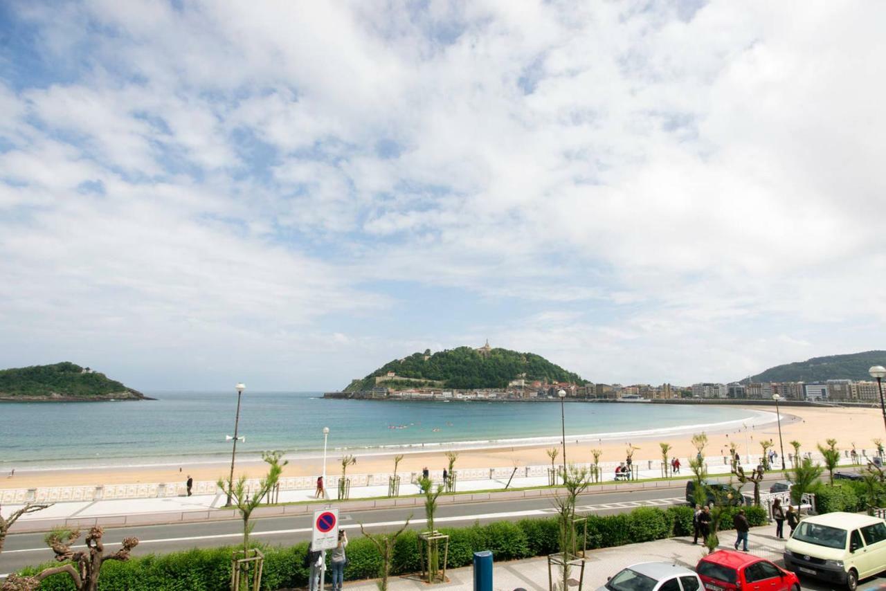 Breathtaking Terrace Views In Luxury Apartment - By Www,Sansebastianapartments,Es San Sebastián Exteriör bild