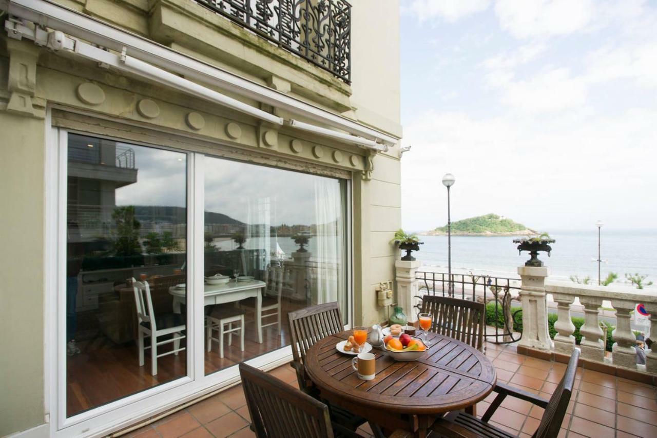 Breathtaking Terrace Views In Luxury Apartment - By Www,Sansebastianapartments,Es San Sebastián Exteriör bild