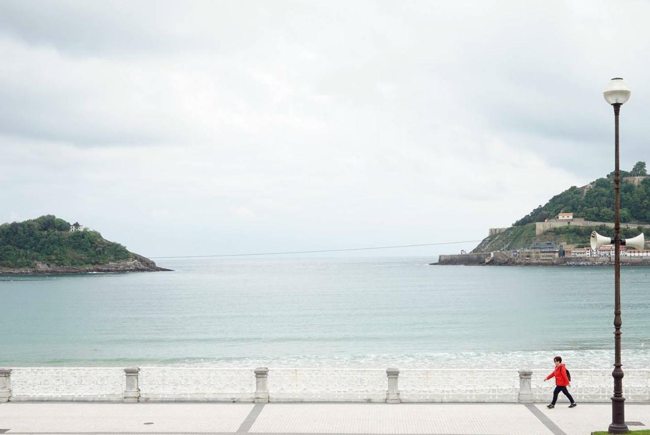 Breathtaking Terrace Views In Luxury Apartment - By Www,Sansebastianapartments,Es San Sebastián Exteriör bild