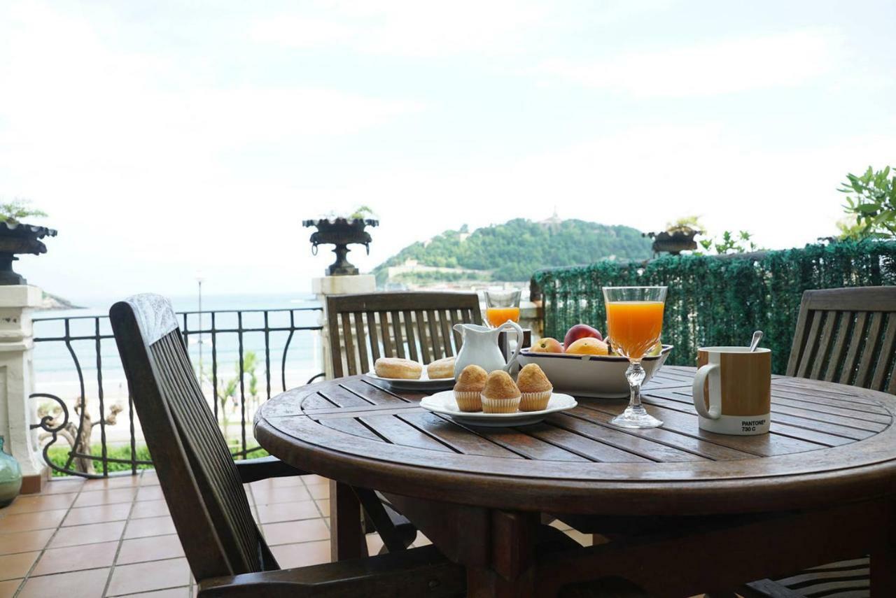 Breathtaking Terrace Views In Luxury Apartment - By Www,Sansebastianapartments,Es San Sebastián Exteriör bild
