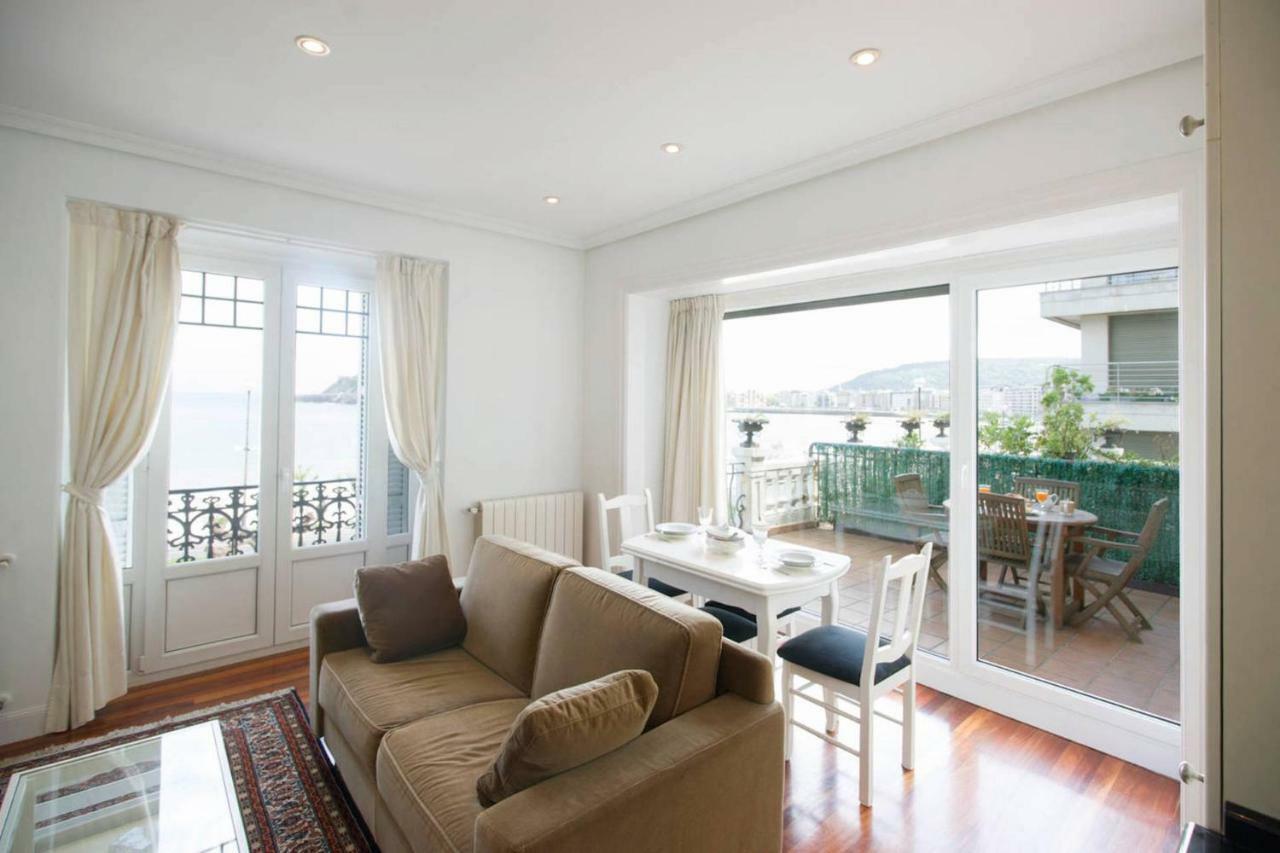 Breathtaking Terrace Views In Luxury Apartment - By Www,Sansebastianapartments,Es San Sebastián Exteriör bild